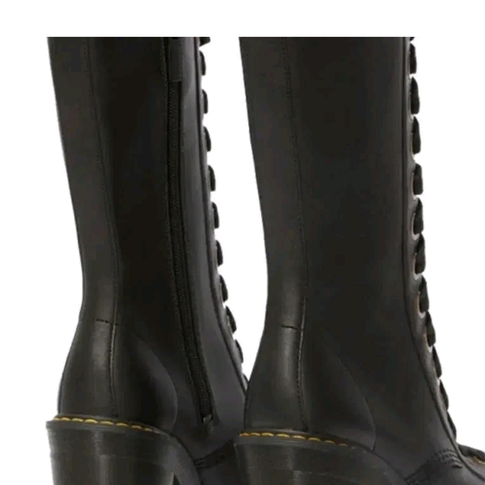 Dr. Martens Carey Black Boots--SUPER RARE - Picture 5 of 11